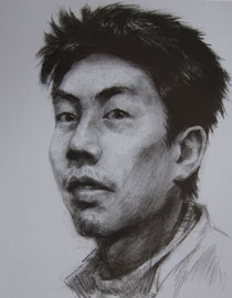 2012年北京服装学院素描人物头像优秀卷15