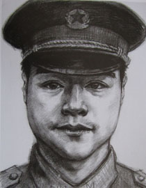 2012年北京服装学院素描人物头像优秀卷21