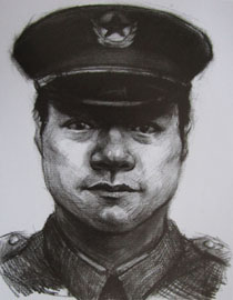 2012年北京服装学院素描人物头像优秀卷31