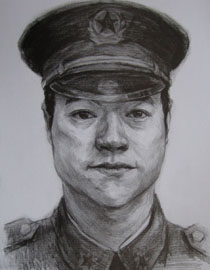 2012年北京服装学院素描人物头像优秀卷49