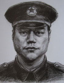 2012年北京服装学院素描人物头像中等卷6