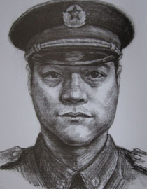 2012年北京服装学院素描人物头像中等卷13