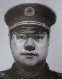 2012年北京服装学院素描人物头像中等卷25
