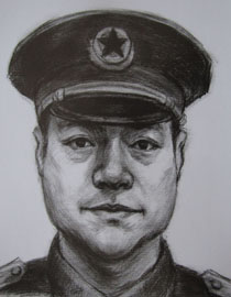 2012年北京服装学院素描人物头像中等卷39