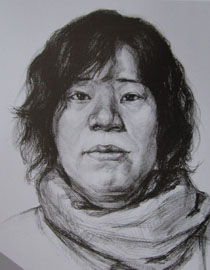 2012年北京服装学院素描人物头像中等卷51