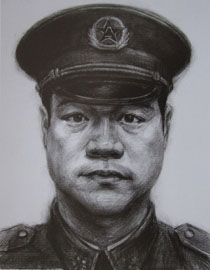2012年北京服装学院素描人物头像中等卷1