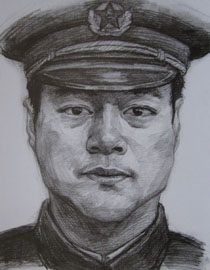 2012年北京服装学院素描人物头像中等卷2