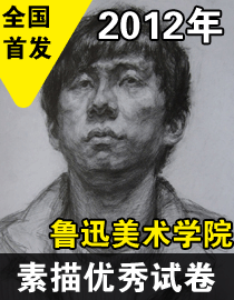 2012年鲁迅美术学院素描优秀试卷
