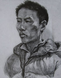2012年鲁迅美术学院素描优秀试卷34