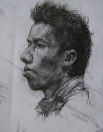 2012年鲁迅美术学院素描优秀试卷33