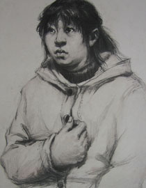 2009年湖南美术统考素描优先试卷（3）