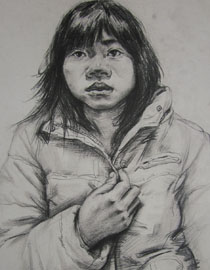 2009年湖南美术统考素描优先试卷（5）