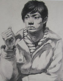 2010年湖南美术统考素描优秀试卷（11）