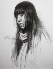 重庆巨明画室教师优秀素描作品（6）