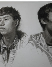 重庆巨明画室教师优秀素描作品（5）