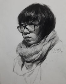 重庆巨明画室教师优秀素描作品（8）