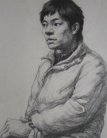 2011年湖南美术统考素描优秀试卷（3）
