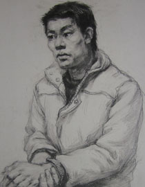2011年湖南美术统考素描优秀试卷（7）