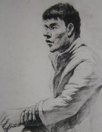 2011年湖南美术统考素描优秀试卷（8）