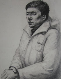 2011年湖南美术统考素描优秀试卷（10）