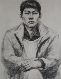 2011年湖南美术统考素描优秀试卷（9）