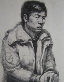 2011年湖南美术统考素描优秀试卷（12）