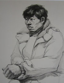2011年湖南美术统考素描优秀试卷（14）