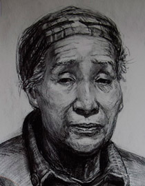 2013年上海视觉艺术学院素描优秀试卷2