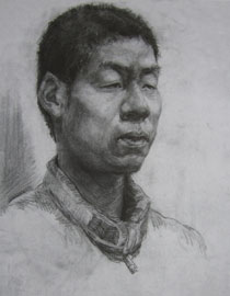 2013鲁迅美术学院素描优秀试卷（5）