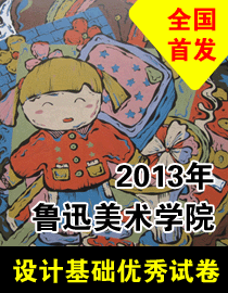 2013年鲁迅美术学院设计基础优秀试卷