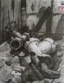 2013年四川美术学院设计素描优秀试卷（1）