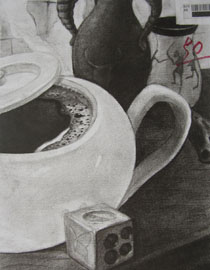 2013年四川美术学院设计素描优秀试卷（59）