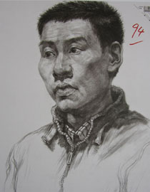 2013年四川美术学院造型素描优秀试卷（26）