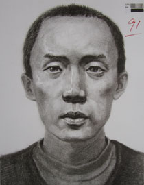 2013年四川美术学院造型素描优秀试卷（36）