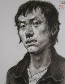 2013年四川美术学院造型素描优秀试卷（42）