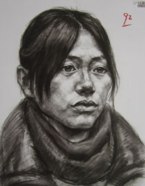 2013年四川美术学院造型素描优秀试卷（43）