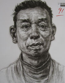 2013年四川美术学院造型素描优秀试卷（45）
