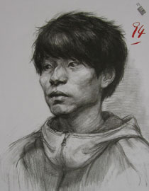 2013年四川美术学院造型素描优秀试卷（2）