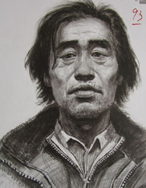 2013年四川美术学院造型素描优秀试卷（21）