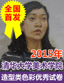 2015年清华大学美术学院造型类色彩优秀试卷