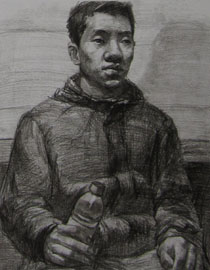 2015年清华大学美术学院造型类素描优秀试卷27