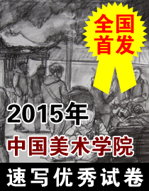 2015年中国美术学院速写高分卷