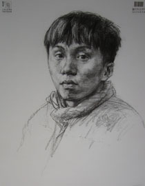 2015年中国美术学院素描高分卷2