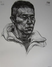 2015年中国美术学院素描高分卷3