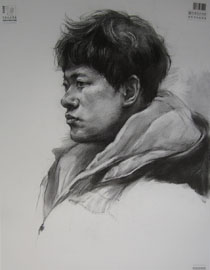2015年中国美术学院素描高分卷4