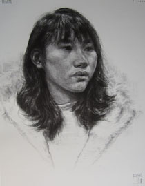 2015年中国美术学院素描高分卷35