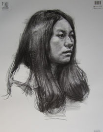 2015年中国美术学院素描高分卷39