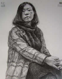 2015年中国美术学院素描高分卷51