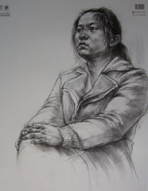 2015年中国美术学院素描高分卷58
