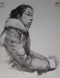 2015年中国美术学院素描高分卷61
